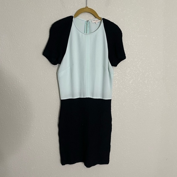 Opening Ceremony Colorblock Mixed Media Dress 6 - Picture 6 of 6